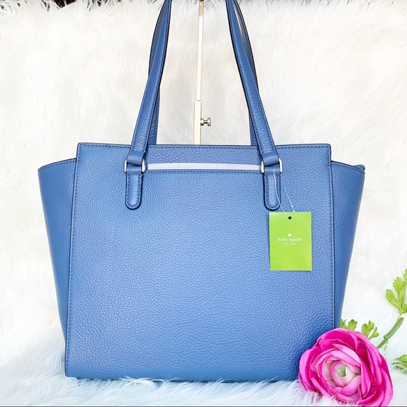 NWt Kate Spade Jackson Leather Satchel - Picture 3 of 6